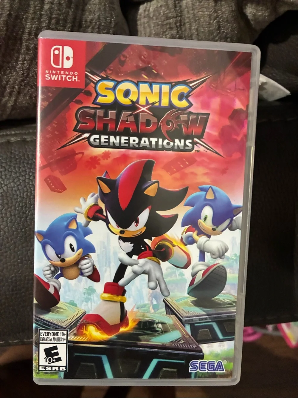 Sonic & Shadow Generations - Red/Black/Blue Nintendo Switch Game